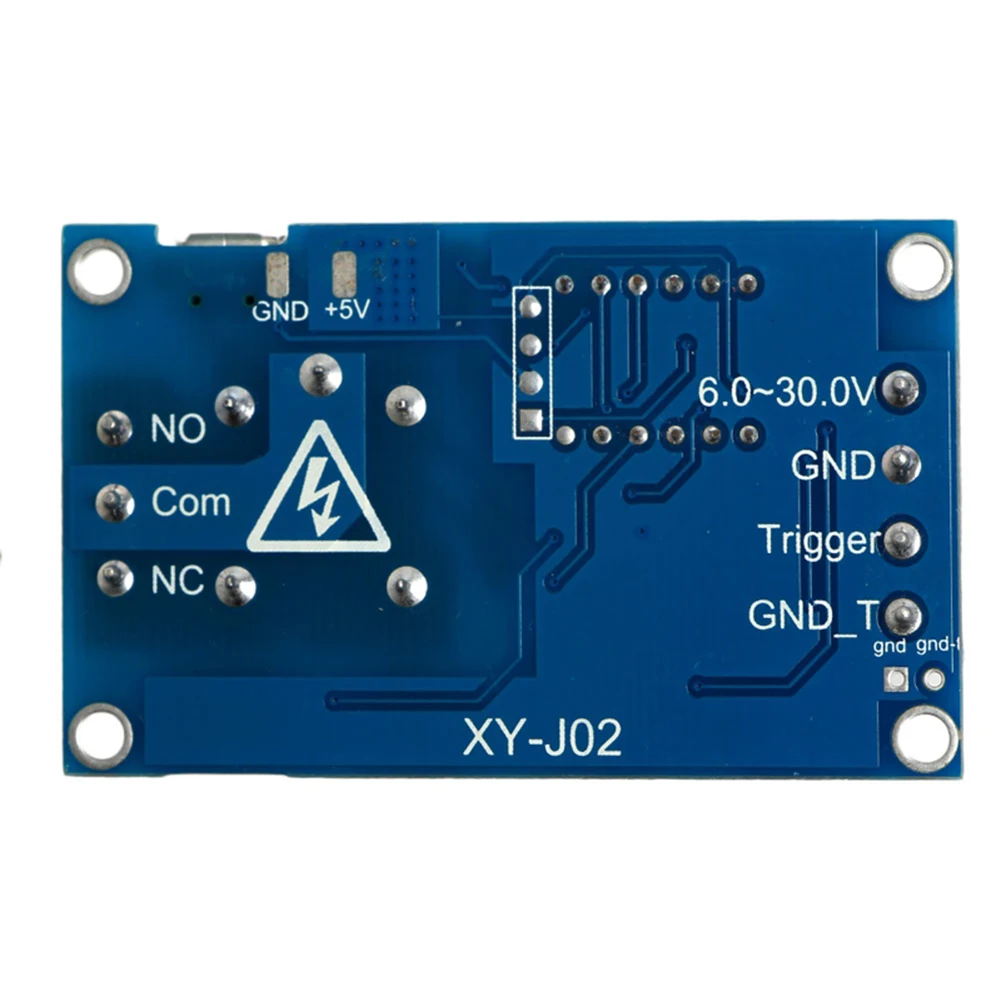 5 buah XY-J02 1 CH multifungsi salah satu arah modul Relay Timer tampilan LED otomatis kontrol pengatur waktu penundaan siklus sakelar mati