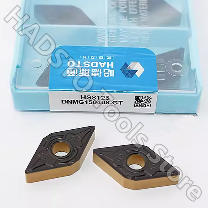 DNMG150404-GT HS8125/DNMG150408-GT HS8125/DNMG150412-GT HS8125 DNMG431 DNMG432 DNMG433 HADSTO CNC carbide inserts Turning insert