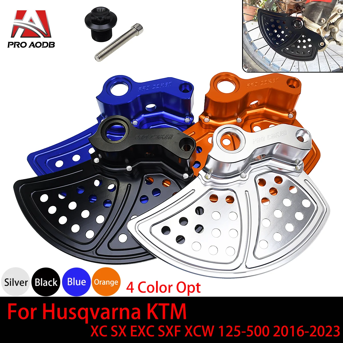 

Exceptional Front Brake Shield Excellent Moto Assorted Protector For KTM Gas Gas Husqvarna 125-501 TE TX TC FE FX FE 2016-2023