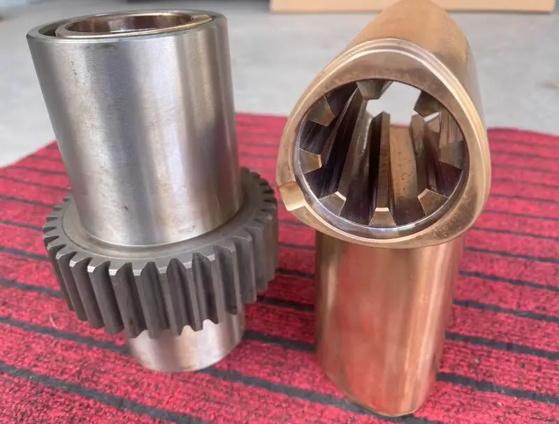 Cop1238 Hydraulic Rock Drill Parts Three-Pronged Bronze Sleeve 3115158200
