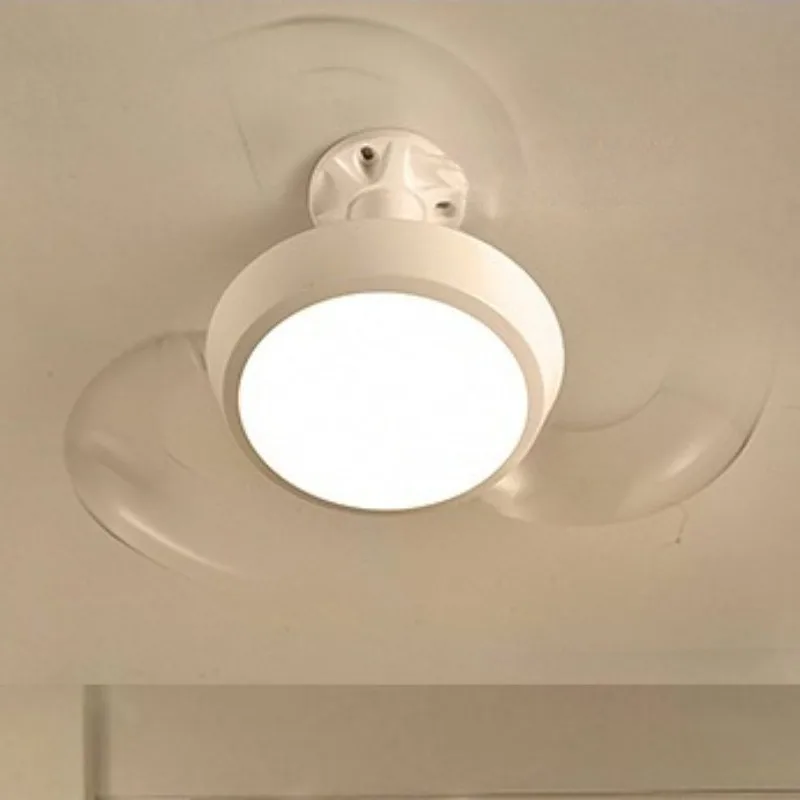 Modern Minimalist Ceiling Fan Lamps Bedroom Ceiling Fan Lights Study Cafes Parlor Dining Room Screw Invisible Lighting Fixtures