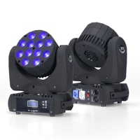 Moving Head LED Wash 12X12W RGBW 4In1 Beam DMX Light With 16Chs Rotating Lamp Stage Mobile Lighting For Party Show Disco Wedding