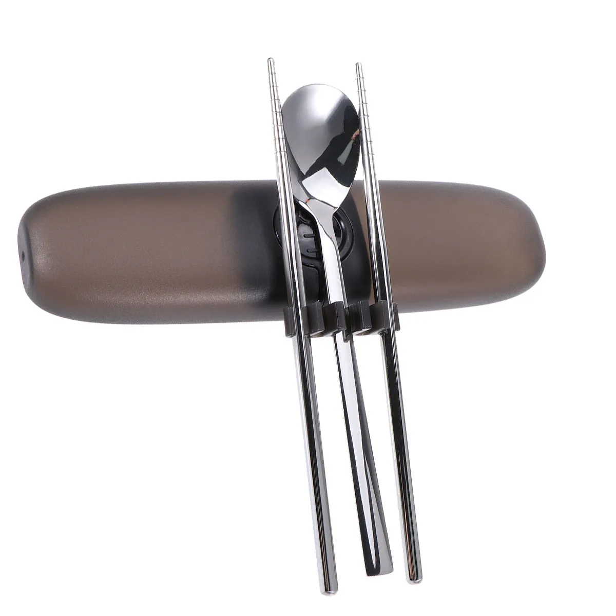 

3 Pcs Stainless Steel Cutlery Set Portable Camping Utensils Spoon Kit Travel Tool Outdoor Tableware