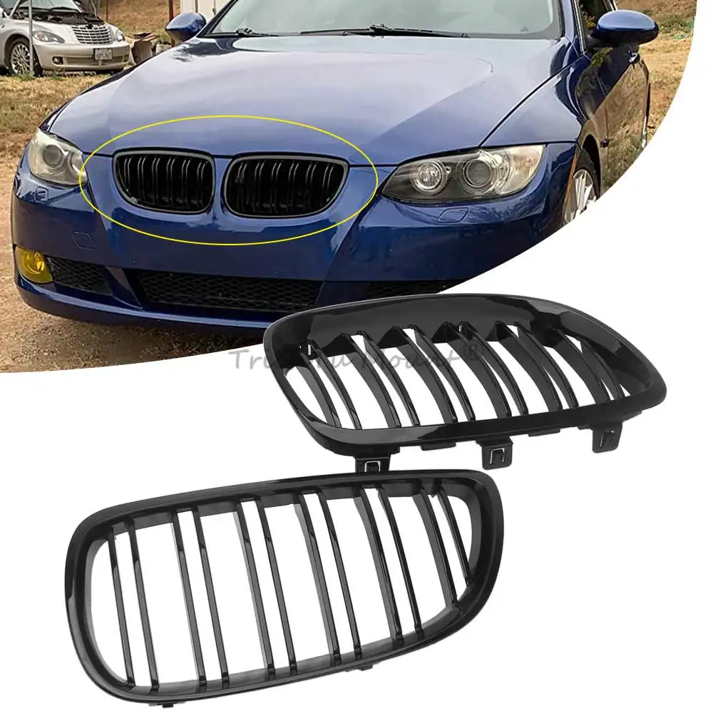 

Глянцевая черная передняя решетка подходит для BMW 2008-2013 M3 (E92/E93), все модели, высококачественные автомобильные аксессуары из АБС-пластика