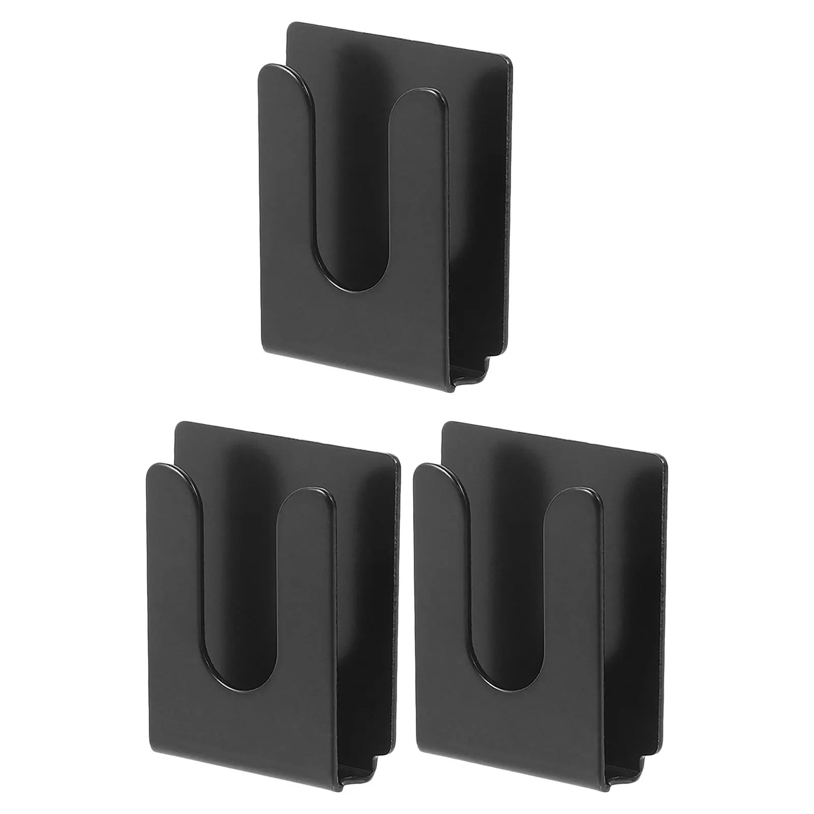 

3Pcs Microphone Hanger Stand for Car - Heavy Duty Metal Radio Mic Holder Bracket - Universal Fit Clamp