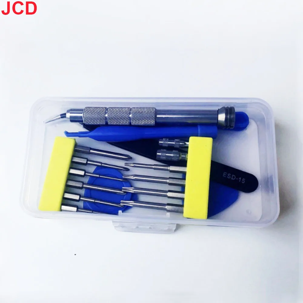 JCD Screwdriver Set Repair Tools Kit For Switch NS New 3DS PS3 PS4 Slim Wii NES SNES DS Lite GBA PSP Gamecube Consoles