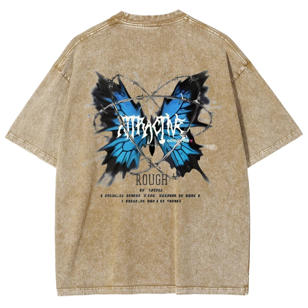 

Women's T-Shirt Cool Style Cartoon Hand-Painted Graphic Tee Women Korean Inspired Y2k Top 2025 Summer Trendy SleeveT-Shirt
