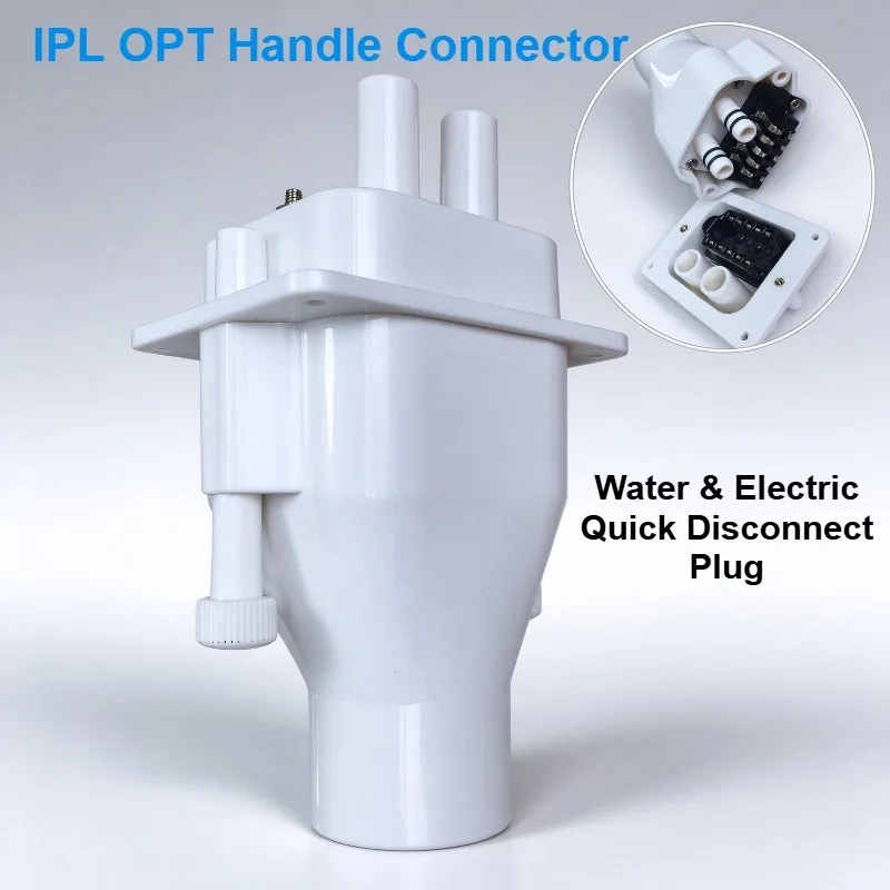 Connector Plug for IPL OPT E-Light RF YAG Laser Hair Removal Machine Install Handle Beauty Spare Parts