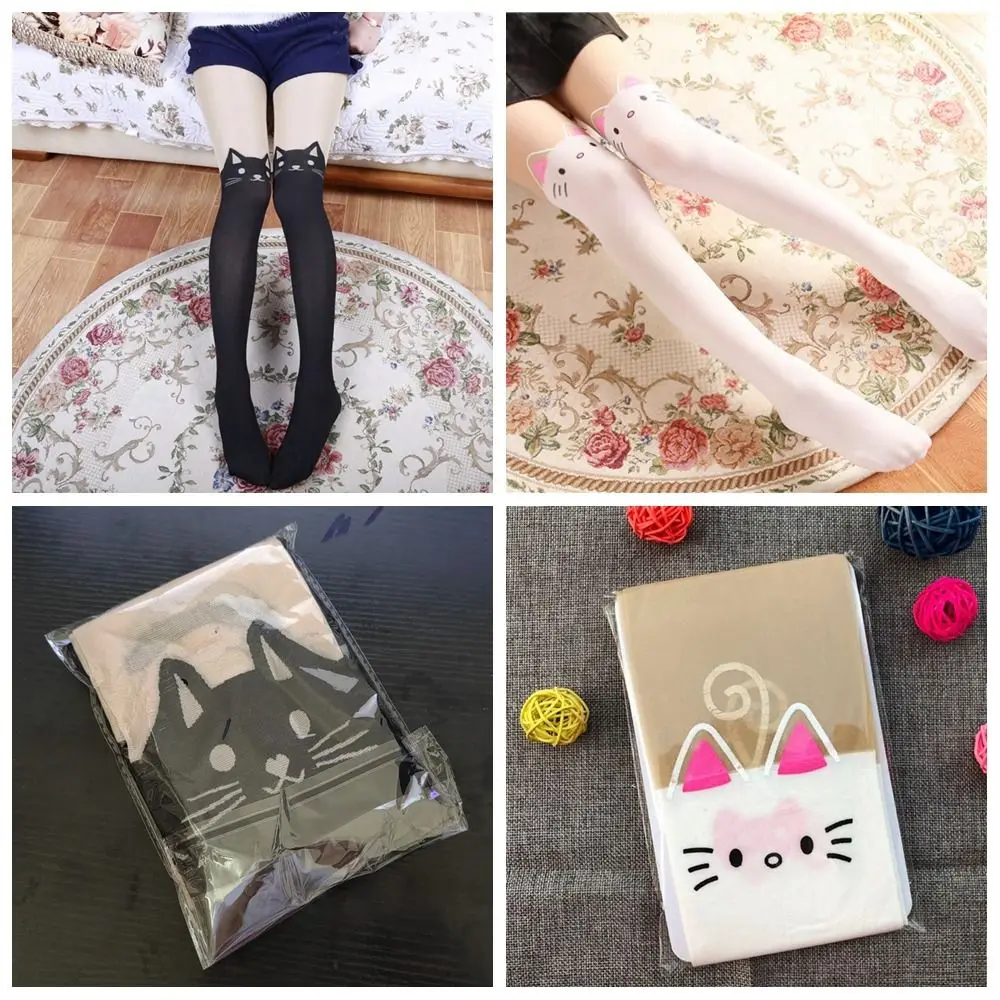 

Anime Overknee Socks Sailor cosplay lolita socks Cat Cute girl Cartoon tight Leggings Stockings