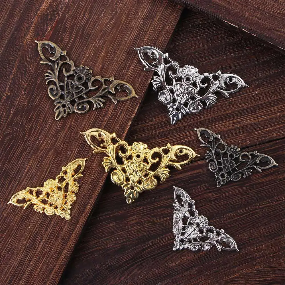 حافة الزاوية الهدايا حالة قدم الساق صندوق مجوهرات الأثاث الأجهزة سجل القصاصات ألبوم الزخرفية حامي ركن بين قوسين