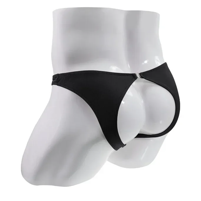 

Эротическое мужское короткое нижнее белье для геев, сексуальные U-образные выпуклые трусики с открытой попкой, гладкие, тонкие, быстросохнущие, удобные, бандаж, Homme, порно танга