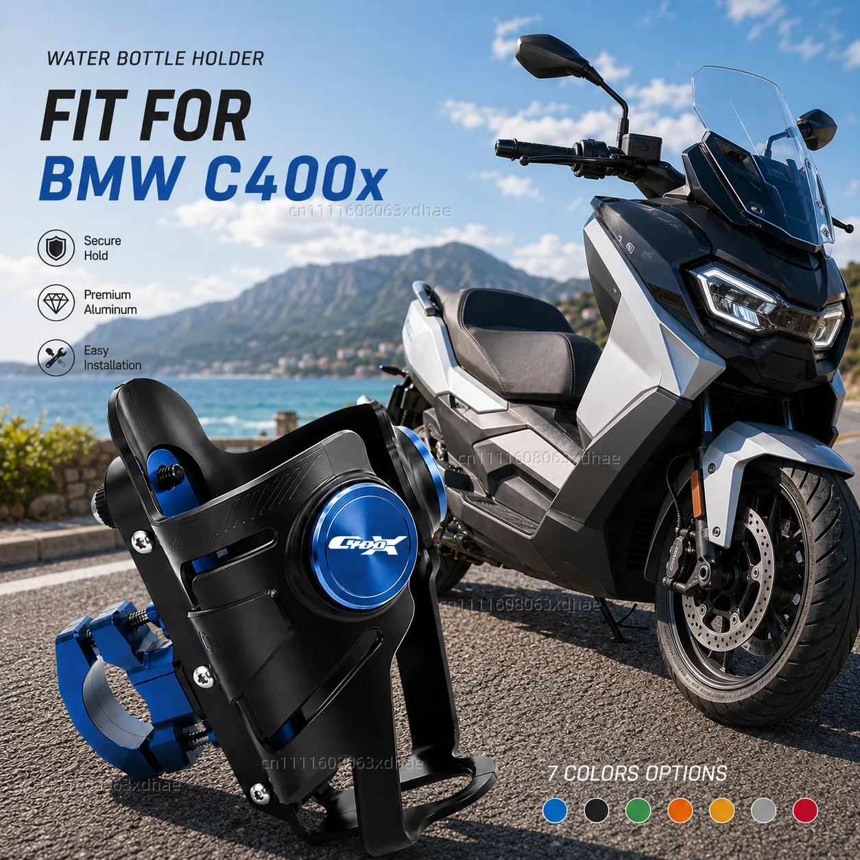 

Motorcycle Water Bottle Holder For Bmw C400gt C400x C400 Gt C400 X Coffee Beverage Tea Cup Support Modification Accessories