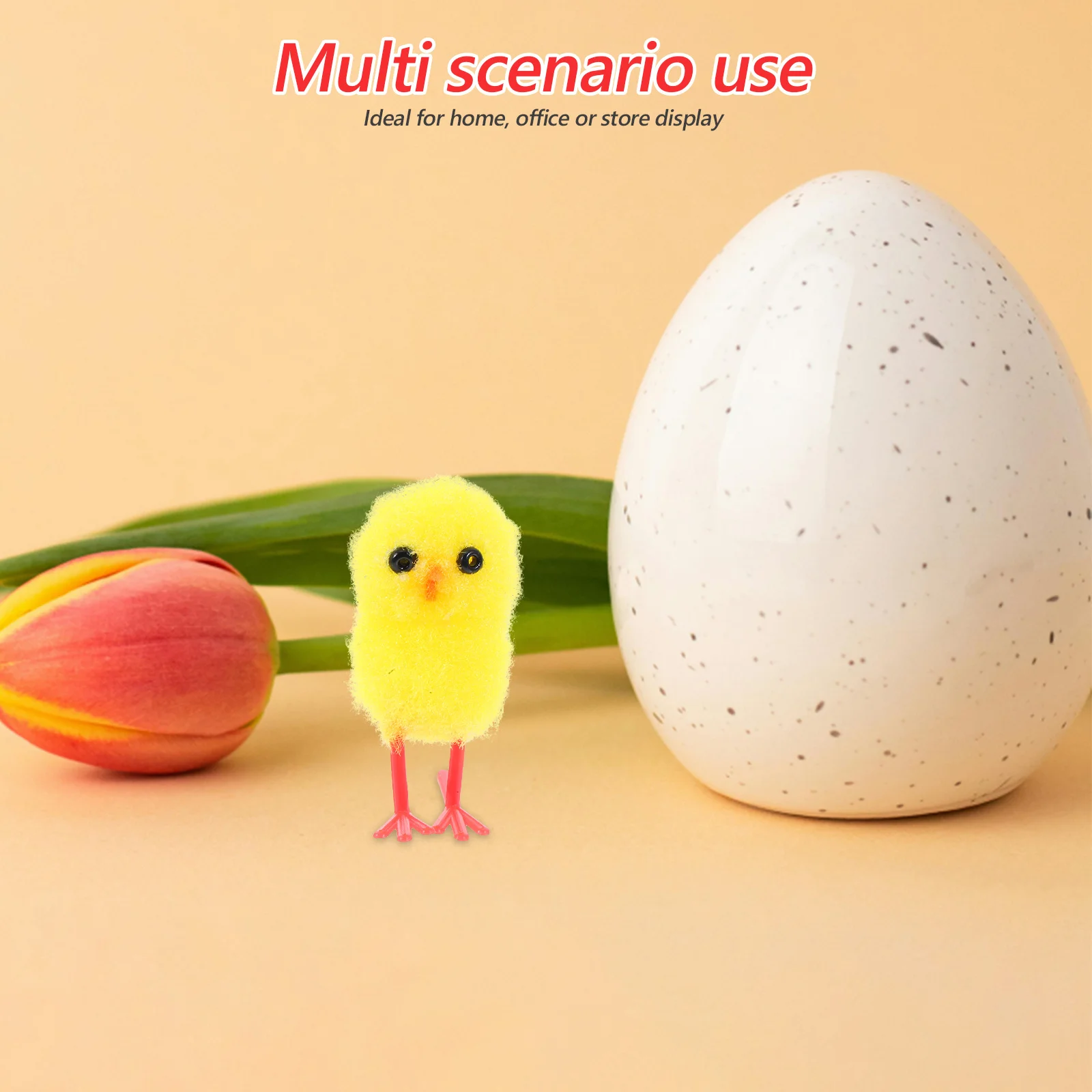 イースターデコレーション 18個入り キュートなミニひよこおもちゃ 子供向けパーティーの記念品 フィギュア バスケットデコレーション 動物ギフト
