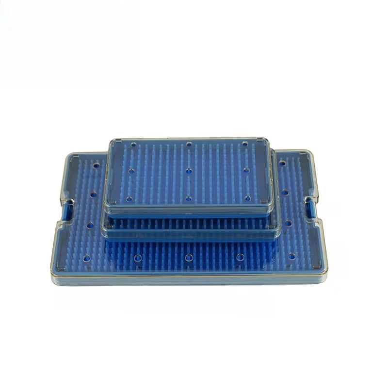 

High Quality PPSU Dentals Autoclave/LTP/EO Sterilization Cassette Tray For Dentals Surgical Instrument Disinfection And Storage