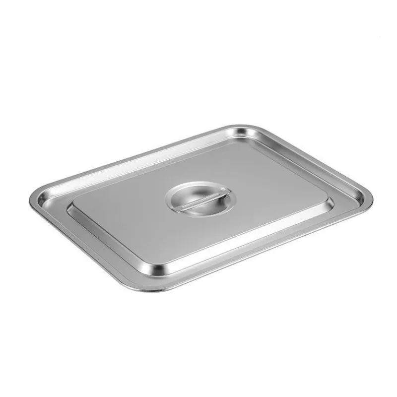 304 Stainless Steel Plate Tray Rectangular Square Oven Tray Baking Pot Dish Deep Japanese Barbecue Bbq Cafeteria Storage Trays