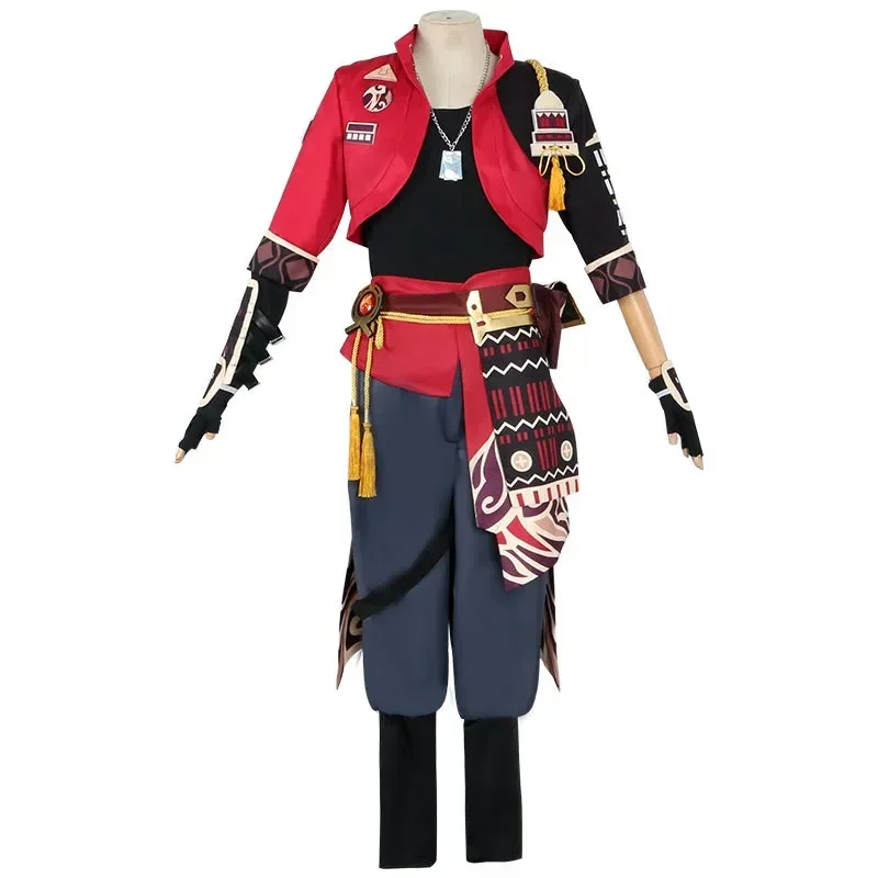 Game Genshin Impact Cosplay Thoma Costume Full Set