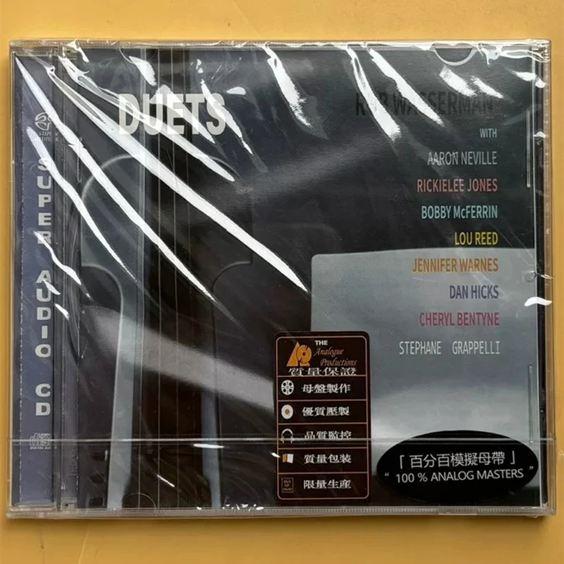 CD de Música Jazz Rob Wasserman, Álbum de Duetos Stardust, Coleção de Músicas para Festa, Presentes