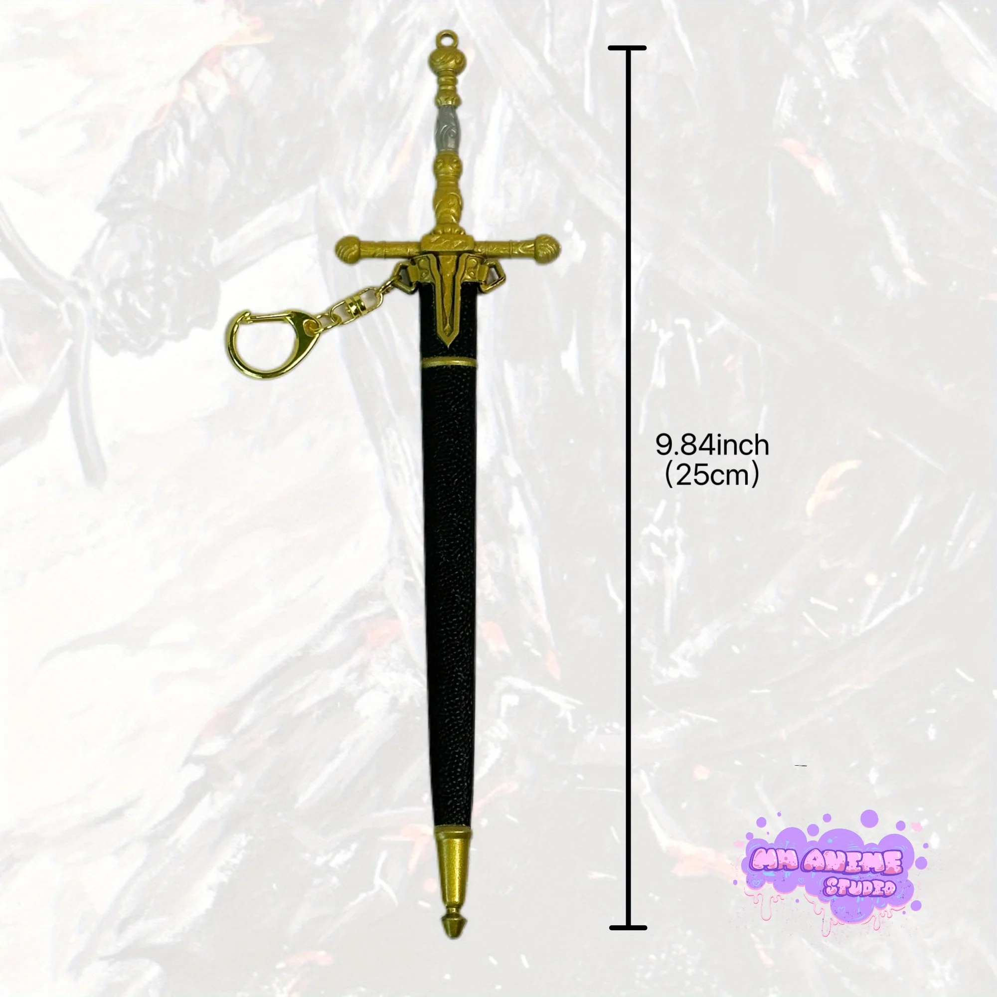 9.8 polegada elden lordsworn greatsword metal katana espada ninja faca original samurai sabre espada cosplay acessórios prop brinquedo