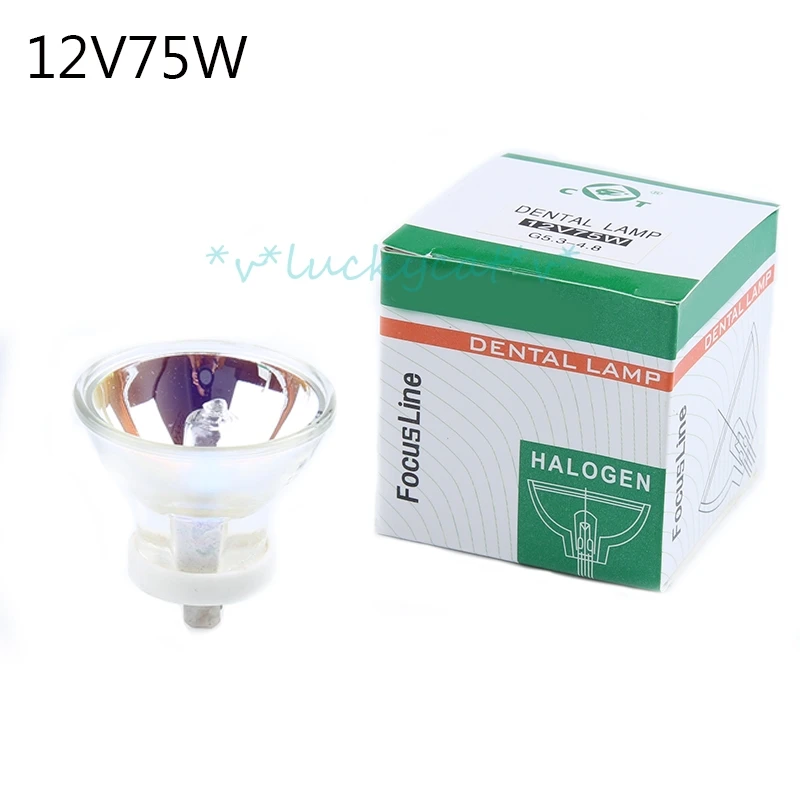 new high quality Halogen Bulb lamps for Dental Curing Light 12V 75W Dental Tools dental item for dental lab tool