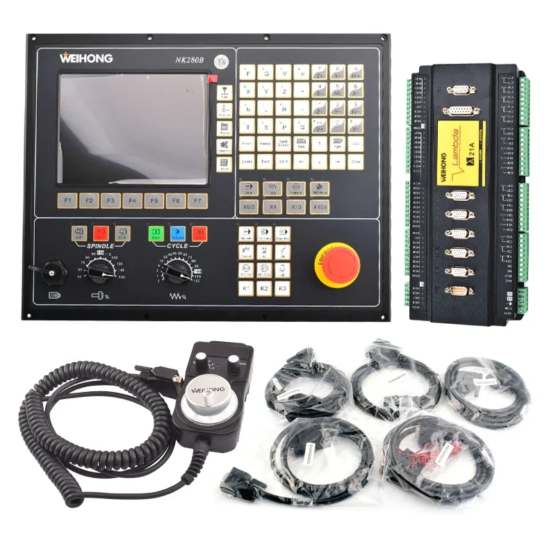 NK280B Controller 4-axis Linkage Integrated Control Card use NK280B Control System for Support ATC Straight Row Tool Change