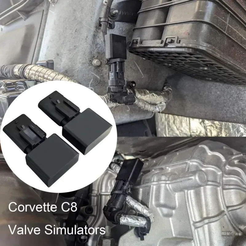ING Stock for Corvette C8 Valve Simulators Exhaust Pair Car Accessories Exhaust Spare Parts