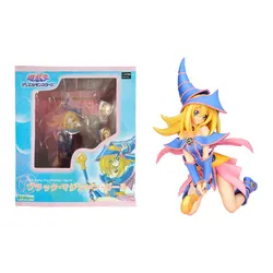 18CM Anime Duel Monsters Figure Dark Magician Girl Standing Animation Model Toy Gift Collection Decoration Ornaments PVC