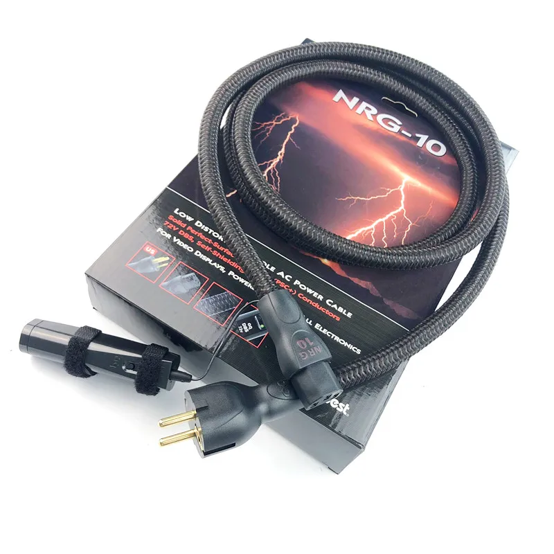 NRG-10 AC HiFi Audio Power Cable US / EU Version Plug Upgrade 72V Battery with Original Box