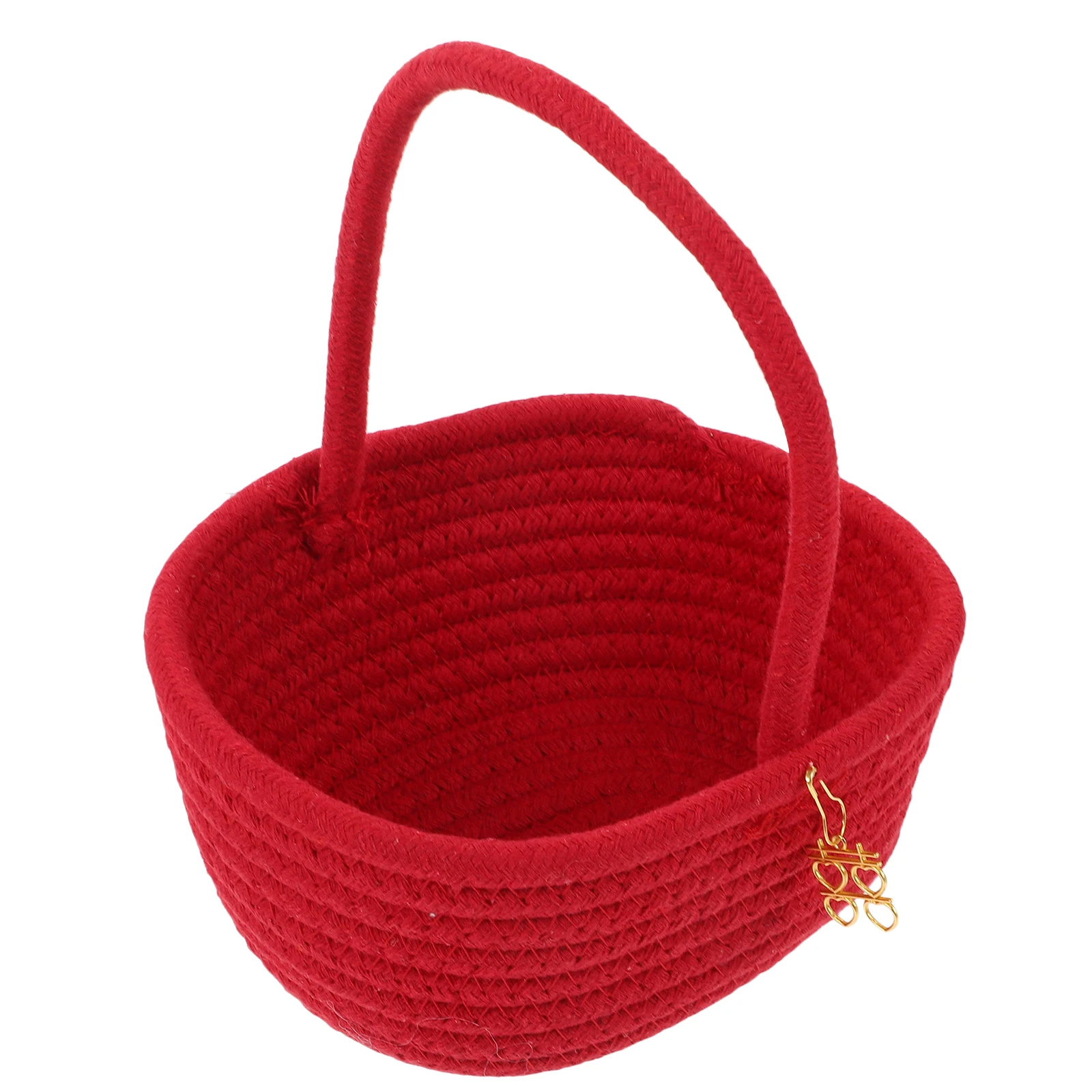 

Red Wedding Candy Large Capacity Storage Basket For Chinese Wedding Party Favor Treats Holder Snack Gift Basket