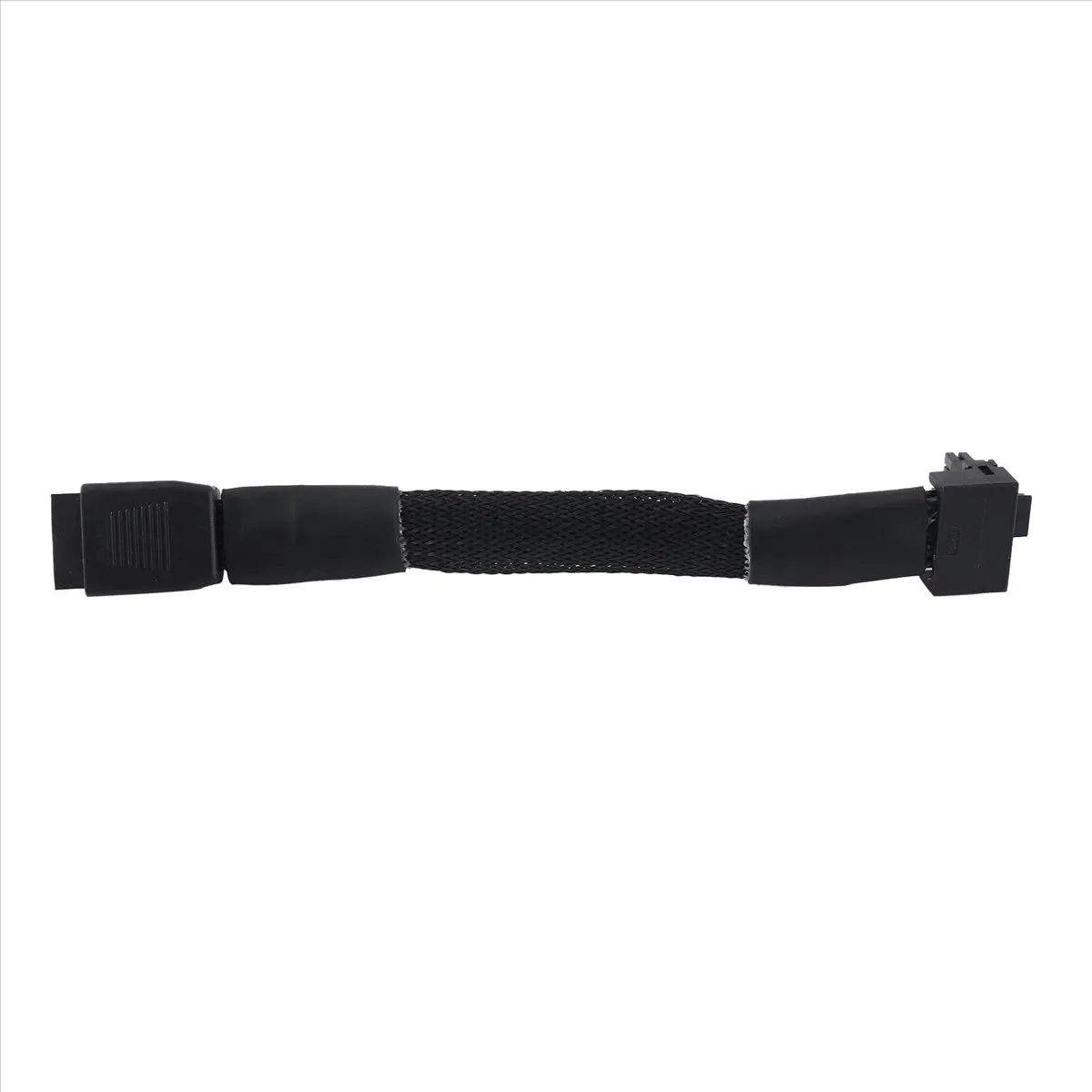 【Cable】 16Pin Video Card Elbow New Video Card 12VHPWR Straight Head Turning Head Line PCIE 5.0 Elbow Line 12+4P 90 Degree(B)