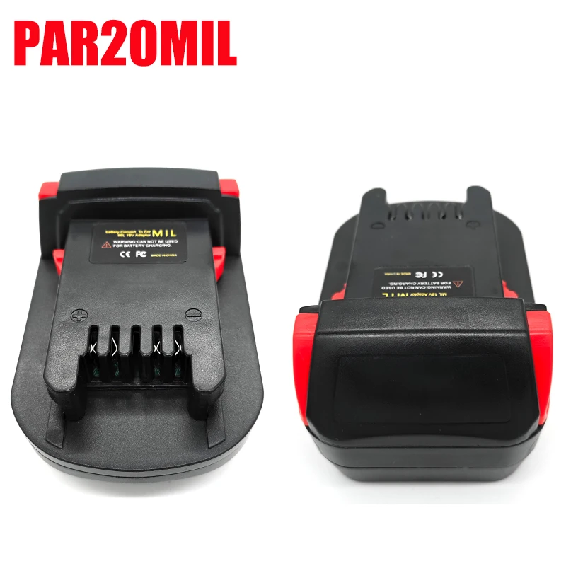 For Parkside 20V Li-ion Batteries Battery Adapters Converter Compatible with For Makita/Milwaukee/Bosch 18V Battery Power Tools