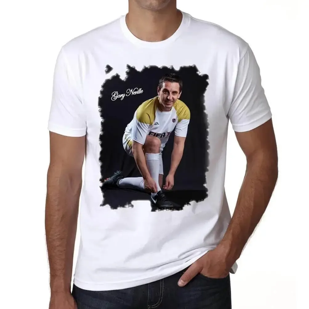 

Men's Graphic T-Shirt Gary Neville Eco-Friendly Limited Edition Short Sleeve