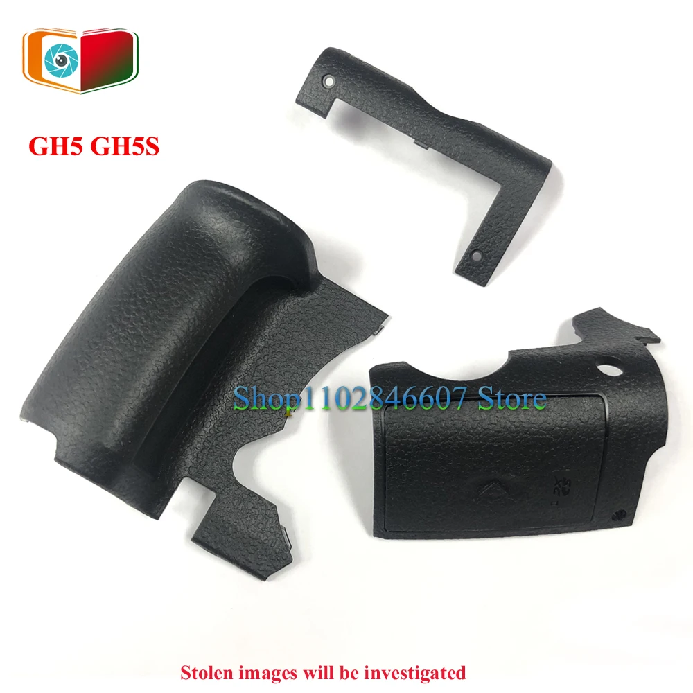 Set Impugnatura E Cover SD In Gomma Per Panasonic Lumix GH3 E GH4 – Ricambio Lato Sinistro - 2