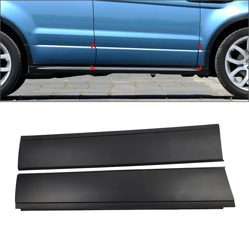 

2Pcs Car Front Door Side Protector Cover Plate LR044667 LR044666 For Land Rover Range Rover Evoque 2012-2019