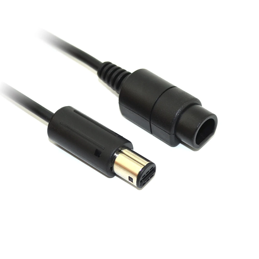 تمديد كابل ل ngc gamecube ، تمديد m لعبة عصا التحكم ، اللون الأسود