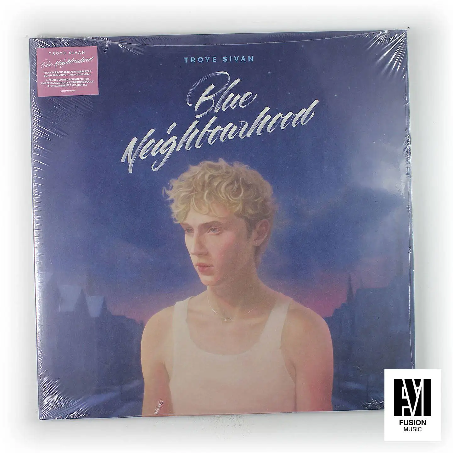 Troye Sivan Blue Neighbourhood Colored Vinyl 2LP European Edition Brand New Import Pop Album