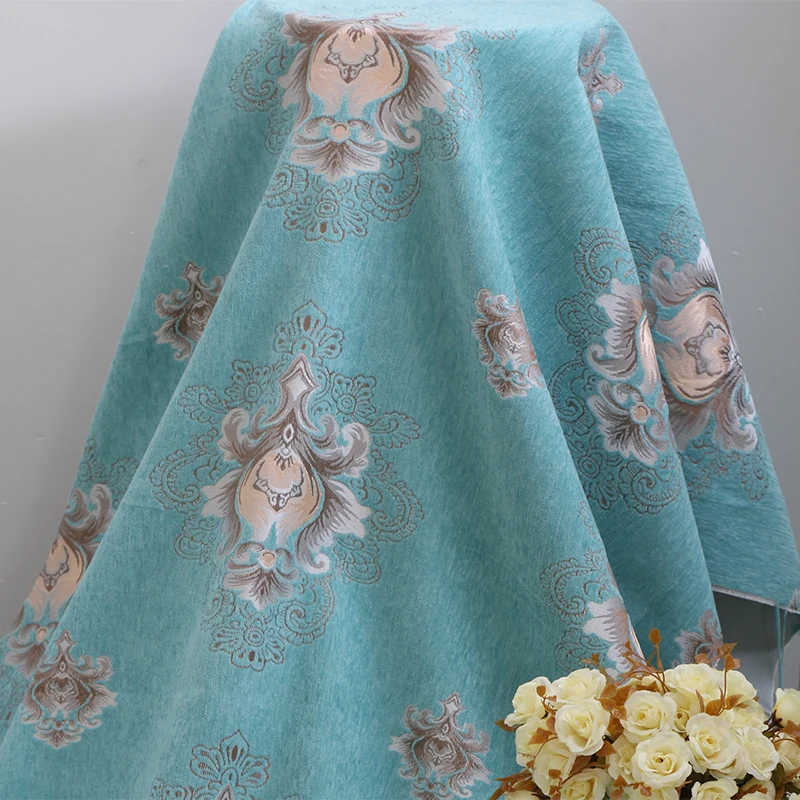 

Европейский тканевый чехол для дивана с бахромой, ручной работы, с цветочным узором, противоскользящий, для оконных подушек, из смешанного волокна