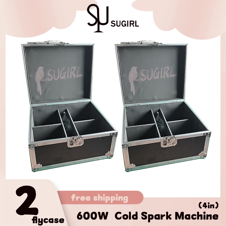 0 Tax 2Pcs  Case For 600W Cold Spark Machine 600w Sparkler Wedding 600W Fireworks Cold Spark Machine Firework Ti Powder