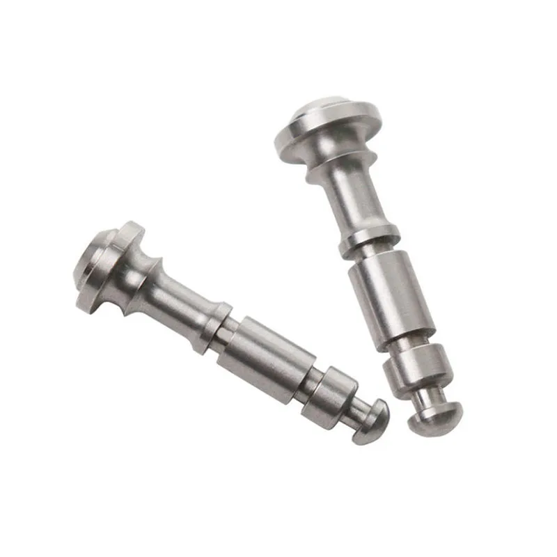 Custom CNC Turning Milling Brass Barrel M5 M8 Knurled Screw Stainless Steel Bolt and Nuts Wire EDM and Broaching