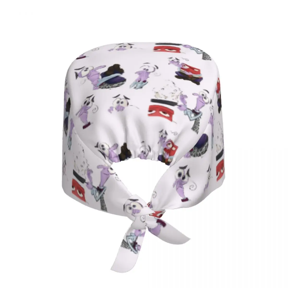 Custom Fear Wallpaper Cleaning Working Cap Comfortable Unisex Inside Out Scrub Cap Surgicals Hat Nurse Scrubs Hat Nurse