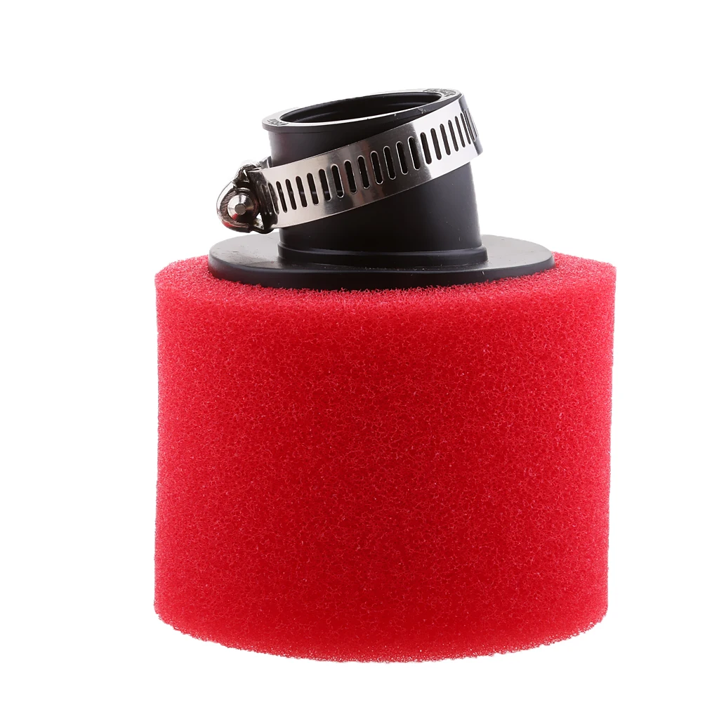 فلتر هواء رغوي أحمر للدراجة النارية ATV رباعية الحفرة الترابية 90 110 125cc