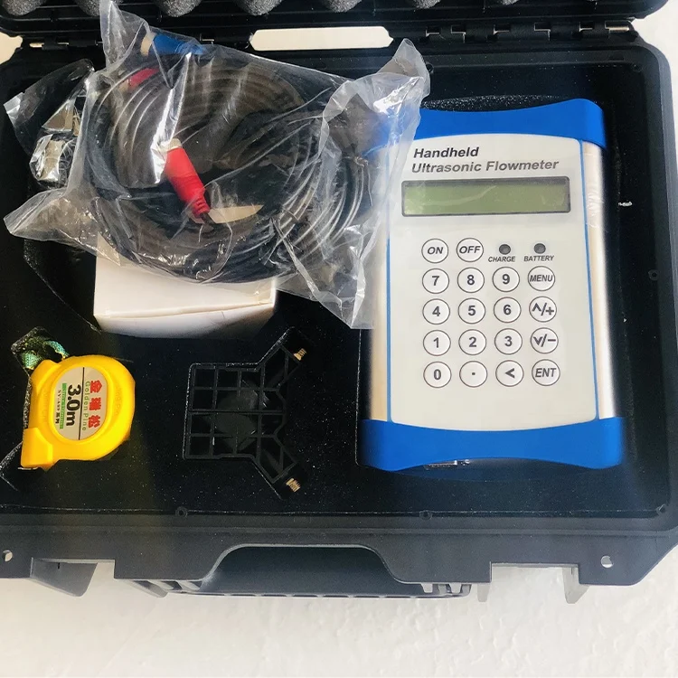 TLF بطارية قابلة للشحن اردوينو مقياس التدفق بالموجات فوق الصوتية يده مقياس التدفق بالموجات فوق الصوتية Tuf 2000 مقياس الجريان مقياس تدفق المياه