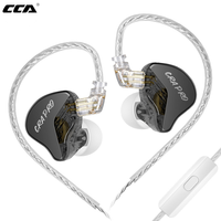 CCA CRA Pro HIFI Earphones DLC Diamond Diaphragm Dynamic Earbuds HiFi Stereo Replaceable Headphone Cables Sports Music Earphones