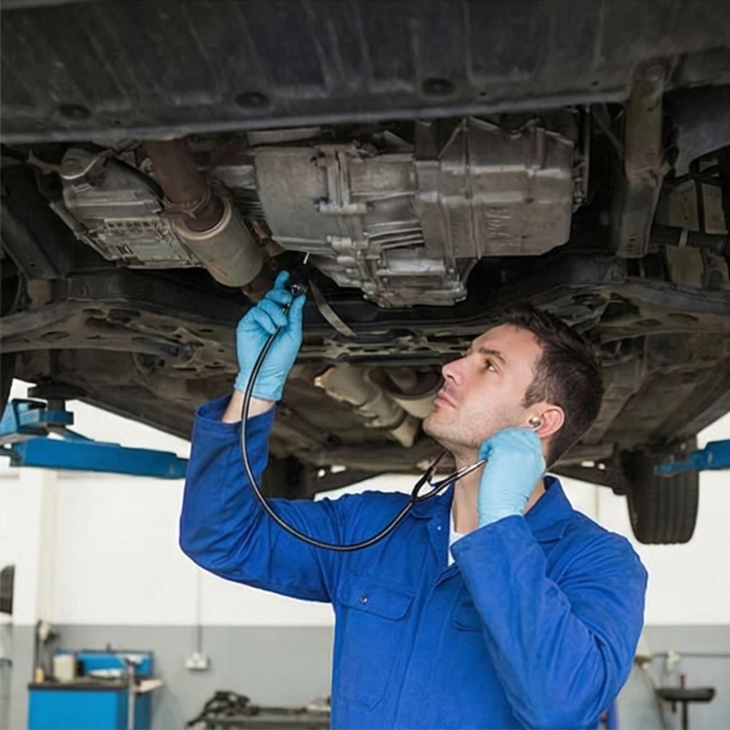 

Стетоскоп двигателя для длительного использования во время диагностики автомобиля. Портативная функция.