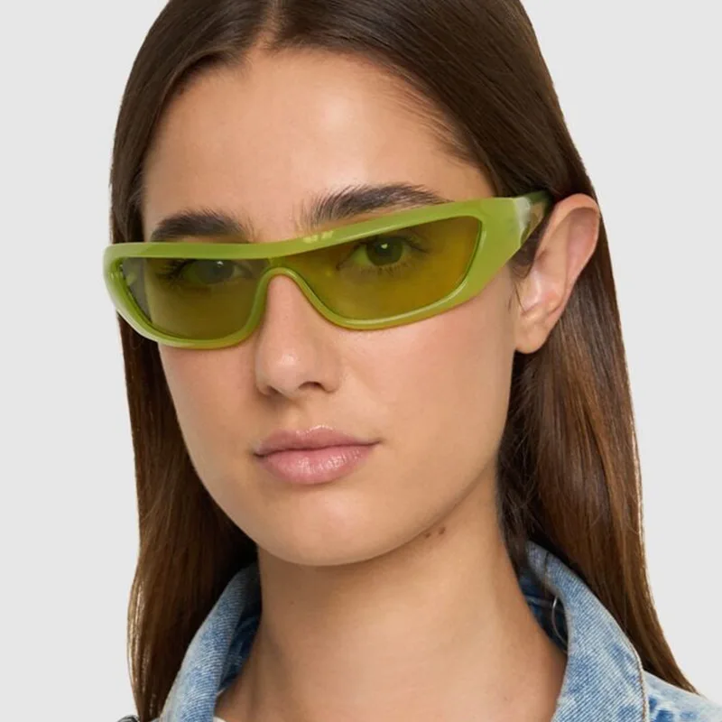 Nouvelles lunettes de soleil Y2K pour hommes et femmes lunettes de cyclisme de sport lunettes de soleil pour hommes femmes lunettes sens de technologie lunettes