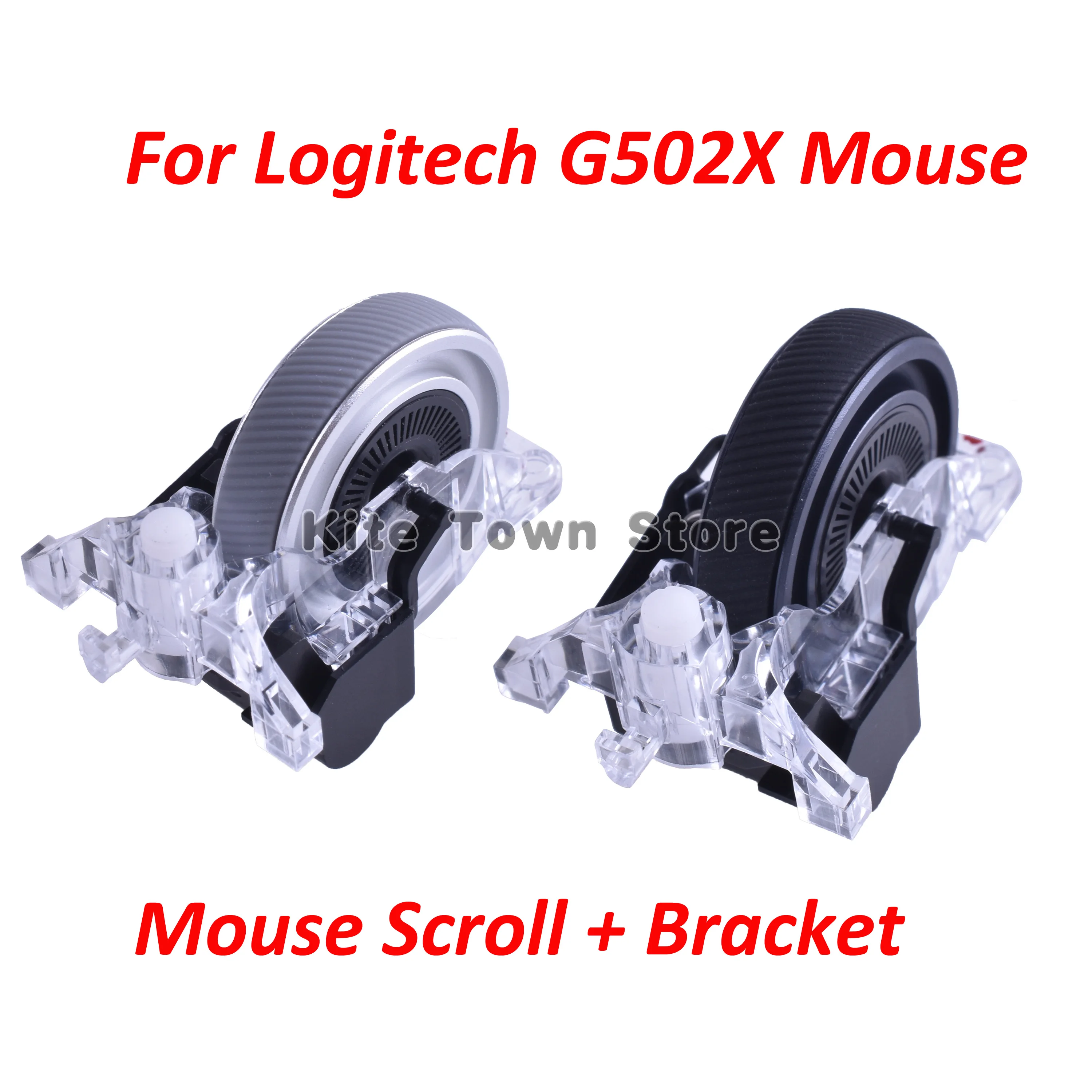 2 Colors New Mouse Wheel Mouse Roller Scroll W/ Bracket for Logitech G502X/G502X PLUS/G502X Lightspeed Wireless Mouse