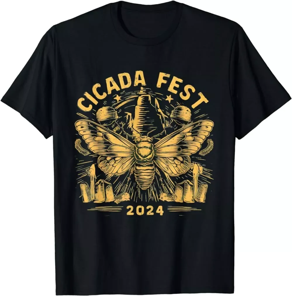 Cicada Fest 2024 Broods XIX & XIII Love Tour Unisex T-Shirt S-5XL