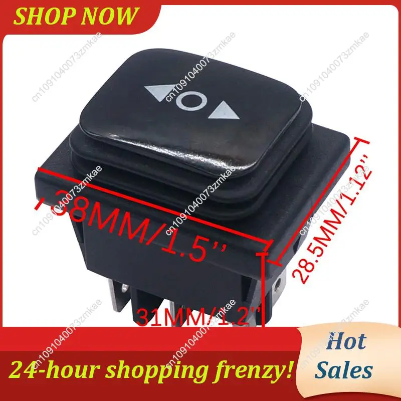 Daily Sale 3X Momentary Polarity Reverse Switch Waterproof Control Motor Actuator 6 Pin 3 Position Rocker Toggle Switch