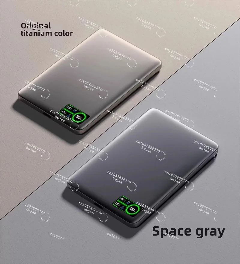 Compact Portable Large-Capacity Mobile Power Supply，External Battery Magnetic Power Bank, Wireless Super Fast Charging