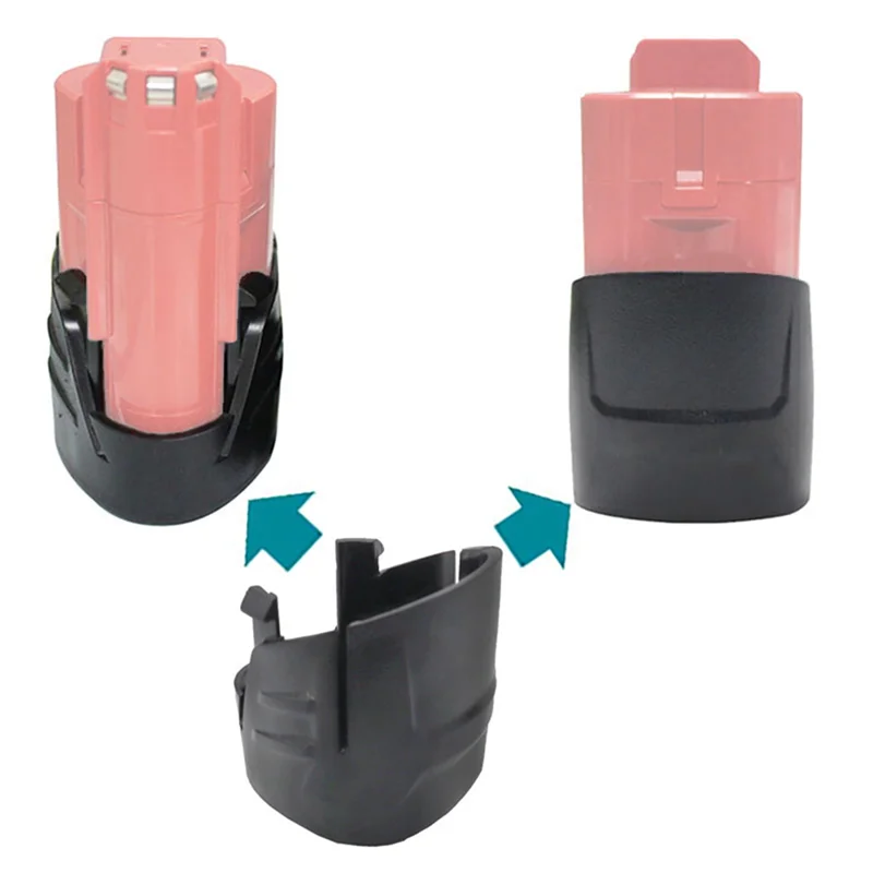 เคสพลาสติกฝาหลัง M12 12V สำหรับฐานแบตเตอรี่ Li-waukee M12 Li-ion อุปกรณ์เครื่องมือไฟฟ้า5ชิ้น