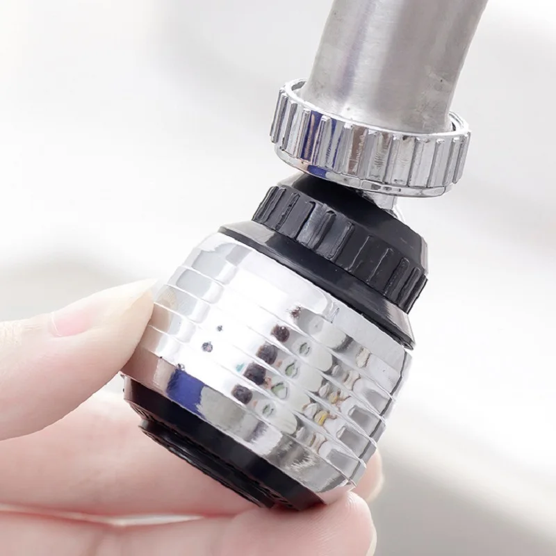 2 Modes Sink Faucet 360 Degree Rotation Filter Extension Tube Shower Water Saving Tap Universal Kitchen Gadgets Accessories